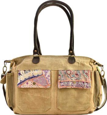 Recycled Military Tent Shoulder Bag