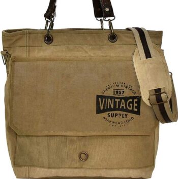 Vintage Canvas Crossbody Bag Retro Shoulder Messenger Bag - Temu