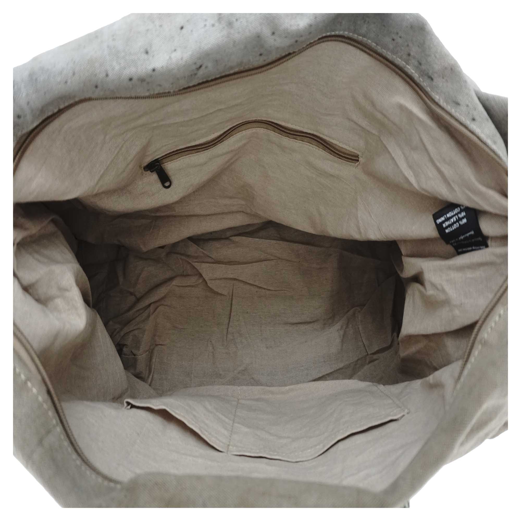 Recycled Military Tent Weekender Duffle Bag - Image 3