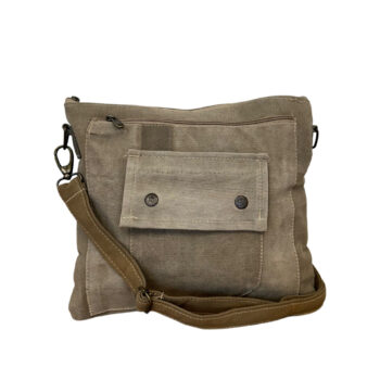 Recycled Military Tent Crossbody